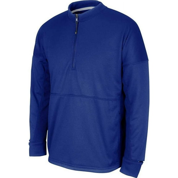 Champro FLC4 Lineup Fleece Men's 1/4 Zip Crew - Royal