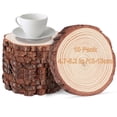 thumbnail image 1 of Posavasos Timburst Wood Slices de 12 a 13 cm, 10 unidades, madera de pino, 1 of 7