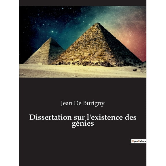 Dissertation sur l'existence des génies (Paperback)