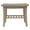 Lime Wash Woodgrain, variant on Redmon 5334 Genuine Teak 20" Height x 13" Depth Bench, Natural Woodgrain Smooth Finish