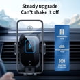 thumbnail image 5 of Fankiway 15W Car Wireless Charger Mobile Navigation 360 Degree Rotation Automatic Sensing Car Wireless Charger, Home & Kitchen Product, 5 of 8