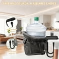 thumbnail image 4 of Hook On Chair, Portable Baby Feeding Seat Attached to Table - Clip On High Chair With Fold-Flat Storage Bag, Easy Clean Fast Table Seat for Home and Travel, Tight Fixing and Anti Drop Toddler Seat, 4 of 7