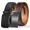 Black-Knight+Cognac(2 Pack), variant on [Fathersdaygift]  Premium Belts for Men 2 Pack - Mens Belt Leather hip dips men belt with Auto Buckle Jeans Belt Golf & Casual Style Trendy Must-Have Belts in Gift Set Box Can be cut to adjust