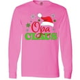 thumbnail image 3 of Inktastic Opa Claus with Christmas Santa Hat and Snowflakes Long Sleeve T-Shirt, 3 of 5