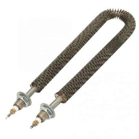 

27cm/10.6 inch U Type Finned Electric Heat Tube Stainless Steel Fin Heating Elements Water Heater Oven Heating Pipe 800W