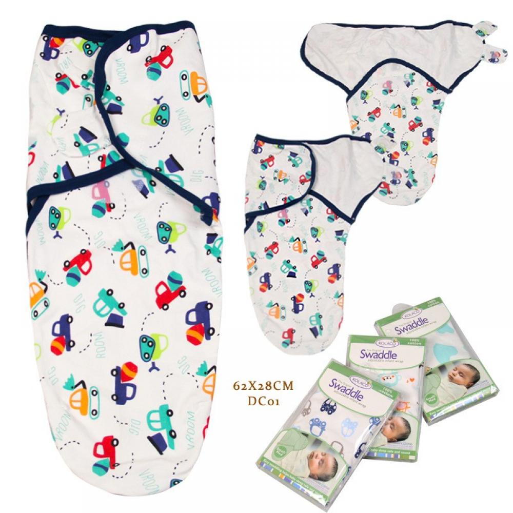 Baby Swaddle Blanket Girl Boy Easy Adjustable Infant Sleep Sack Wrap