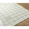 thumbnail image 3 of Hauteloom Tieve Wool Living Room, Bedroom Area Rug - Contemporary - Cream, Gray - 8' x 10', 3 of 12