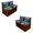 Cat Colorful Flower, variant on ZUXONGSY Aztec Horse Pattern 4 PCS RV Dinette Cushion Covers Southwest American Tribal Camper Seat Covers Dinette Booth Camper Cushion Slipcover Sofa Slipover for Travel Trailer Couch