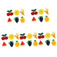 thumbnail image 4 of unbranded 30 pcs Tabletop Napkin Ring Holder Fruit Themed Napkin Buckle Hawaii Party Decorative Napkin Holder, 4 of 8