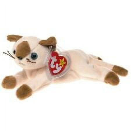 Ty Beanie Babies Collection Snip Siamese Cat Retired Plush