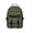 GREEN, variant on KAUKKO Vintage Casual polyster and Leather Rucksack Backpack (Canvas Black）