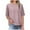 New1/Pink, variant on Otvok Plus Size Women Cotton and Linen T-Shirt Printed Short Sleeved Round Neck Tops