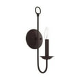 thumbnail image 6 of Bowery Hill 1-Light Contemporary Metal Wall Sconce in Bronze, 6 of 10
