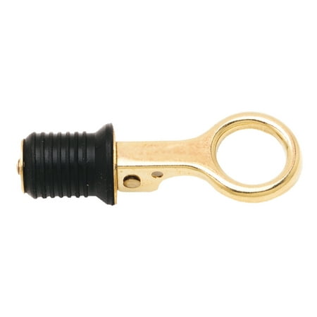 Shoreline Marine Snap Drain Plug 1 in, Brass