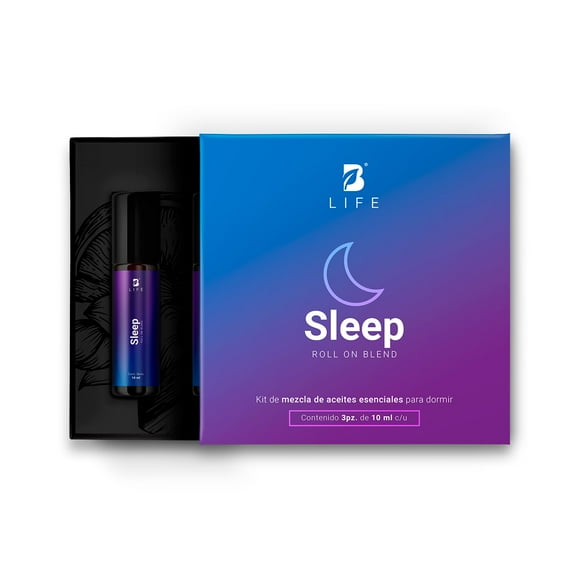 Kit 3 Aceites Esenciales Corporales En Roll On | 10 ml c/u | Kit Sleep Roll On | B Life.