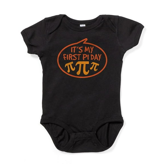 CafePress - Babys First Pi Day - Cute Infant Bodysuit Baby Romper - Size Newborn - 24 Months