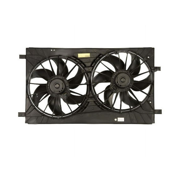 Radiator Fan Assembly - Compatible with 2007 - 2017 Jeep Patriot 2008 2009 2010 2011 2012 2013 2014 2015 2016