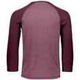 thumbnail image 2 of Holloway Sportswear XL Boys TYPHOON SHIRT Maroon Heather/Maroon 222638, 2 of 5