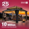 thumbnail image 5 of Sunjoy Umbrella Base Universal Black Water and Sand Inject Weave Texture Patio Umbrella Base, 5 of 5
