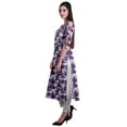 thumbnail image 5 of Moomaya Womens 2-Piece Cotton Printed Kurta With Pants Indian Ethnic Suit Dress, 5 of 7
