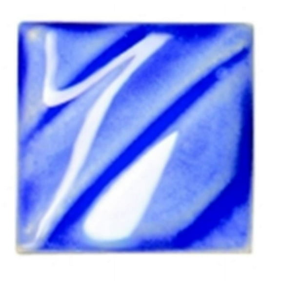 Amaco LG-20 Lead-Free Non-Toxic Glaze - Medium Blue - 1 Pint Plastic Jar