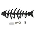 thumbnail image 1 of Coat Rack,  Hook Rack Wall Hanging Cast Iron Material Personality Retro With Screws For Cafes For Bars, 1 of 8