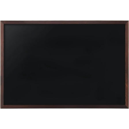 Magnetic Blackboard, 36 x 24 Inch Wood Frame Blackboard,Hanging Blackboard for School, Office, Home