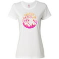 thumbnail image 3 of Inktastic Glacier National Park Montana Pink Mountains Women's T-Shirt, 3 of 5