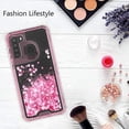 thumbnail image 7 of SPYCASE for Samsung Galaxy A11 Case Liquid Glitter Waterfall Heavy Duty Shockproof for Girls Women Cover - Pink, 7 of 7