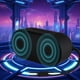 thumbnail image 1 of Altavoz Bluetooth, Audio Bluetooth Bluetooth 5. Altavoz de escritorio con USB y tarjeta Altavoz Bluetooth portátil resistente al agua y de alto volumen Audio Bluetooth, 1 of 7