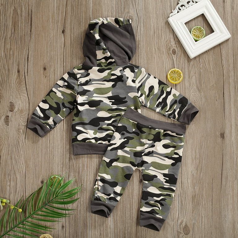 Baby hotsell camouflage tracksuit