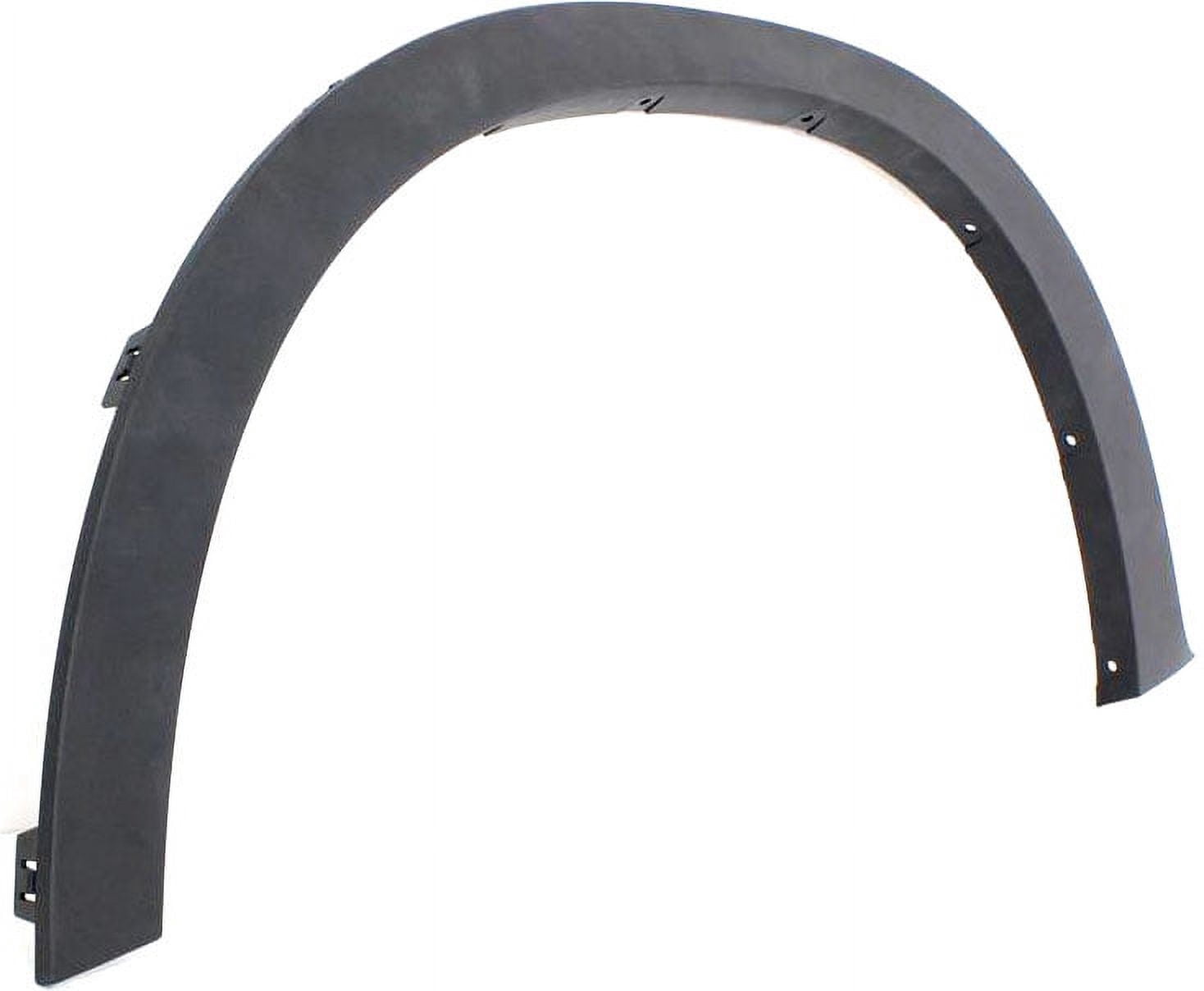 Fender Trim Compatible with 2007-2013 BMW X5 Front, Left Driver Black