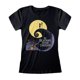 thumbnail image 1 of Nightmare Before Christmas - Camiseta Silueta para Mujer (Negro), 1 of 2
