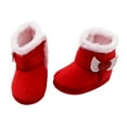 thumbnail image 6 of JINMGG Clearance Baby Winter Warm Snow Boots Soft Sole Prewalker Non-Skid Boots for Infant Toddler Boys Girls, 6 of 6