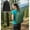 black+Dark green, variant on Lightweight Waterproof Drawstring Gym Sack Sports Backpack for Men Women Travel Running Outdoor