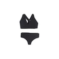 thumbnail image 1 of 1/12 figuras femeninas ropa de muñeca ropa de muñeca DIY Decoración elegante Decoración Sportswear Ropa en miniatura para Cuerpo de 6 pulgadas Figuras negro, 1 of 8
