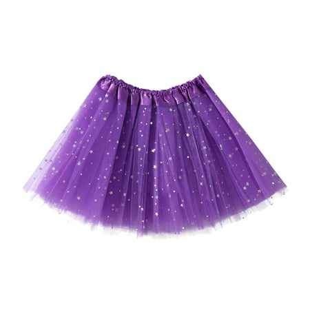 

QWERTYU Toddler Baby Child Children Kids 袖型 Sequins Skirts 季节 Skirt Tutu Dress for Girls 2Y-8Y One size