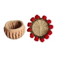 thumbnail image 1 of Kit de crochet para principiantes Decoración de la montaña de flores de crochet Decoración del hogar Completo Floral Coaster para la oficina en, 1 of 8