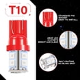 thumbnail image 4 of LAICAIW 24 Pieces Dome Light LED Car Bulb Kit Set T10 31 mm 42 mm LED Festoon Bulbs Interior LED Interior Replacement Bulbs for Car Map Door Courtesy(Red), 4 of 7