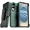 Army Green / Black, variant on Defender Case for Samsung Galaxy S25 Edge with Belt Clip, Kickstand, Dual-Layer, Black