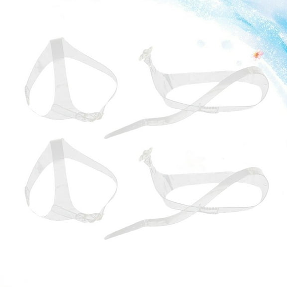 WHAMVOX  2 Pairs Anti-loose Shoe Strap Shoelace for High Heel Women's