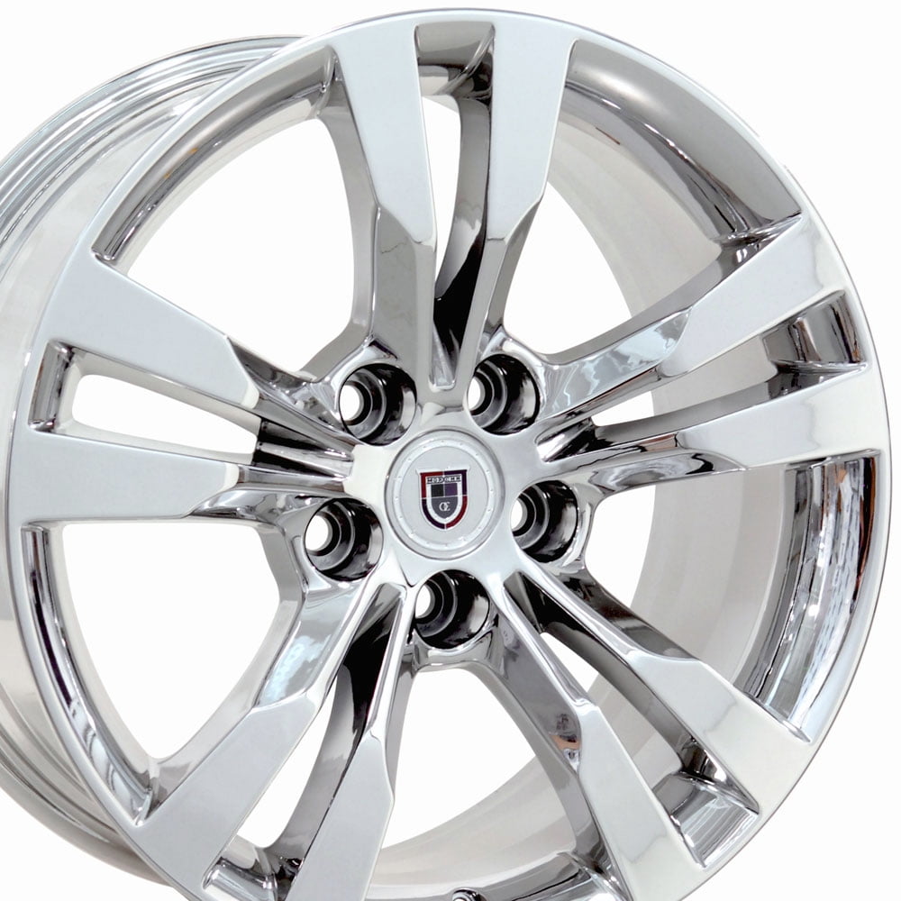 OE Wheels 18 Inch Chrome 4717 Rims Set Fit Specific Cadillac Cars CTS OE Wheels 18 Inch Chrome 4717 Rims Set Fit Specific Cadillac Cars CTS