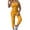 Yellow, variant on Sexy Dance Ladies Long Pants Belt Jumpsuits With Pockets Romper Fitted Cargo Pant Sleeveless Overalls Yellow L