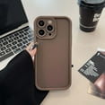 thumbnail image 3 of for iPhone 11 Case with Liquid Silicone,Soft Silky Gel Rubber Liquid Silicone Lightweight Shockproof Protective Case for iPhone 11 Women Girls Men-Brown, 3 of 11