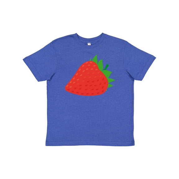 Inktastic Strawberry Fruit Youth T-Shirt