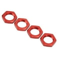 thumbnail image 1 of Tuercas hexagonales BRILLAR de Aleación de aluminio 0.669 in para Coche modelo 1/8 RC color rojo, 1 of 10