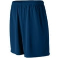 thumbnail image 2 of Augusta Sportswear Boy's Wicking Mesh Athletic Short, Navy, Small, 2 of 2