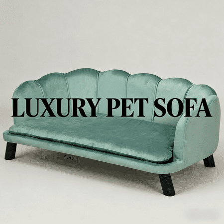 JUYG Spacious Pearl Design Pet Sofa
