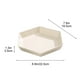 thumbnail image 3 of Bandeja hexagonal grande para frutas, para el hogar, la sala de estar, la mesa de centro, la bandeja para dulces, la bandeja para comida, la bandeja para dulces, 3 of 6