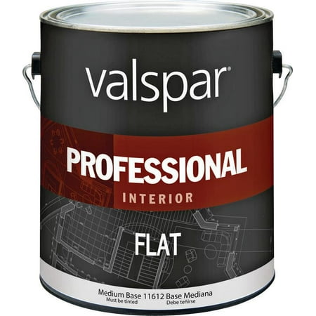 Valspar 11600 Professional Latex Paint, 1 gal, 350 - 450 sq-ft/gal, Medium Base